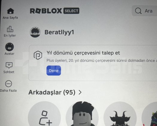 Roblox mainlik hesap kaçırmayın