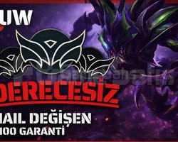 EUW - 25+ SEVİYE - HANDMADE - UCUZ