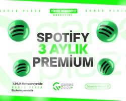 3 AYLIK SPOTİFY PREMİUM KENDİ HESABINIZA