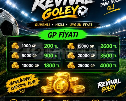 REVIVAL GOLEY 10K GP SATIŞI