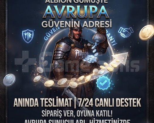 Albion Online Silver 50M - Avrupa