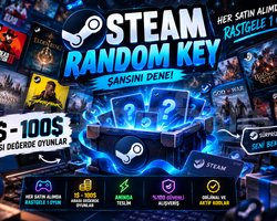 Steam Random Key | 1  100 Değerind