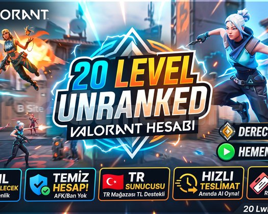UNRANKED TERTEMİZ 20 Lwl Valorant