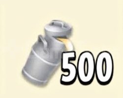 500 adet Süt