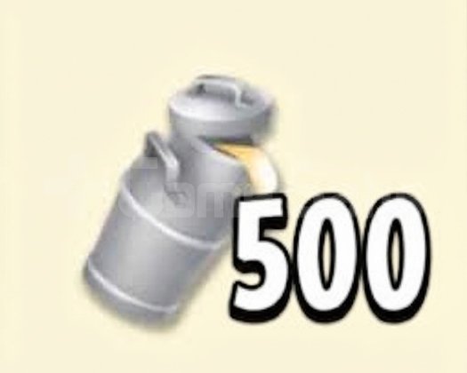 500 adet Süt