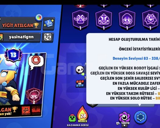 42K kupa 800 elmas 105 karakter