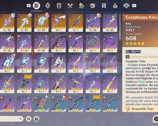 AR56 C2+R1 Skirk + 31.000K+ Primogem