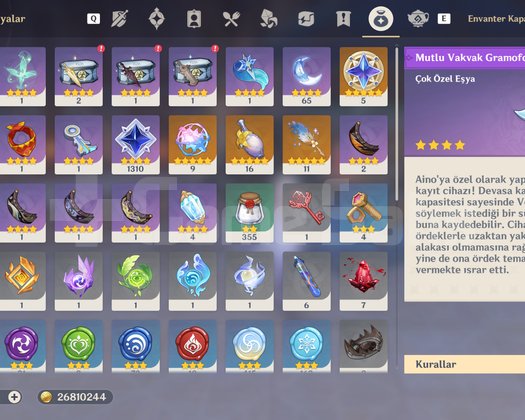 AR56 C2+R1 Skirk + 31.000K+ Primogem