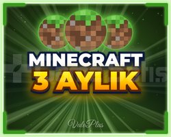 MINECRAFT 3 AYLIK PREMIUM + GARANTİ