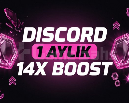 DİSCORD BOOST - OTO TESLİMAT - 14X