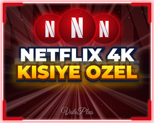 NETFLIX 4K UHD | KİŞİYE ÖZEL PROFİL 1 AY