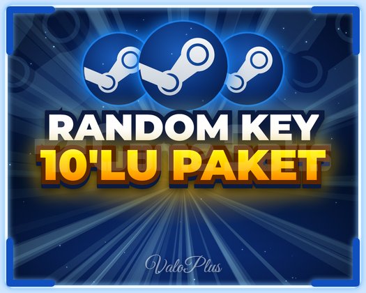 STEAM RANDOM KEY | 10LU PAKET