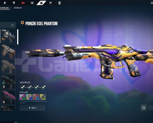 Yüce 1 264LVL Valorant Hesap