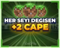 MINECRAFT HER ŞEYİ DEĞİŞEN + 2 CAPE
