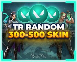 TR | 300-500 SKİN GARANTİLİ RANDOM HESAP
