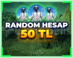 50 TL PUBG RANDOM HESAP | VİP