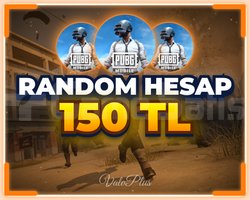 150 TL PUBG RANDOM HESAP | ULTRA VİP