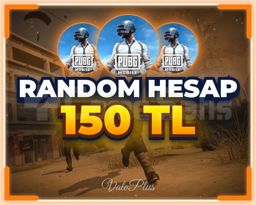 150 TL PUBG RANDOM HESAP | ULTRA VİP