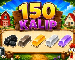 150 adet karışık kalıp anında teslimat