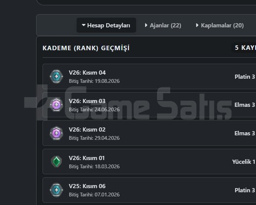 ACİL SATILIKK GÜZEL HESAP