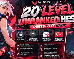 MAİL ONAYSIZ 20 Level Dereceli Açık