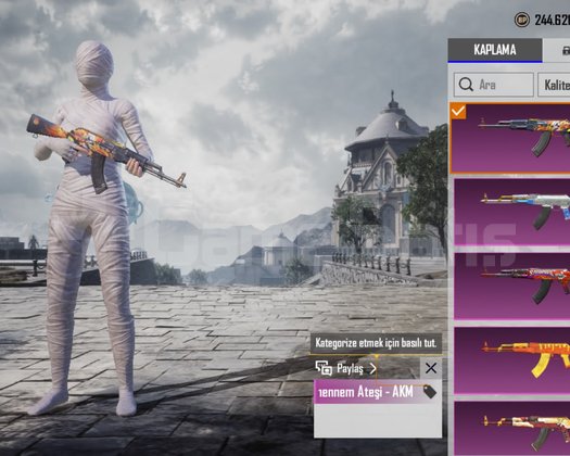 ESKİ SEZON HESABI ! M4 4 SVY !! AKM MAXX