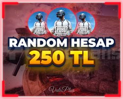 250 TL PUBG RANDOM HESAP | ULTRA VİP