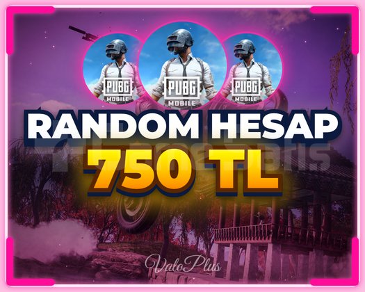 750 TL PUBG RANDOM HESAP | ULTRA VİP