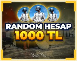 1000 TL PUBG RANDOM HESAP | ULTRA VİP