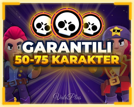 50-75 KARAKTER GARANTİ | MAİL DEĞİŞEN