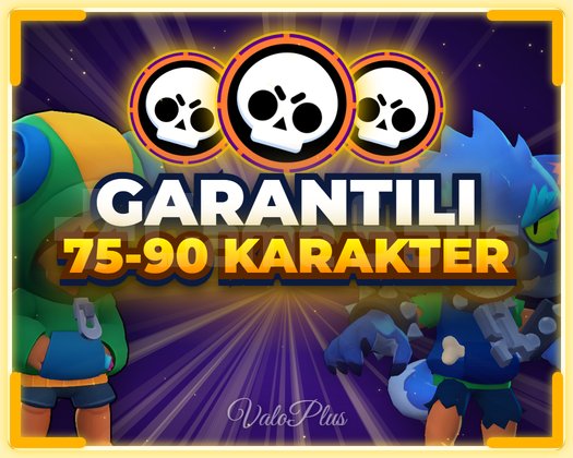 75-90 KARAKTER GARANTİ | MAİL DEĞİŞEN