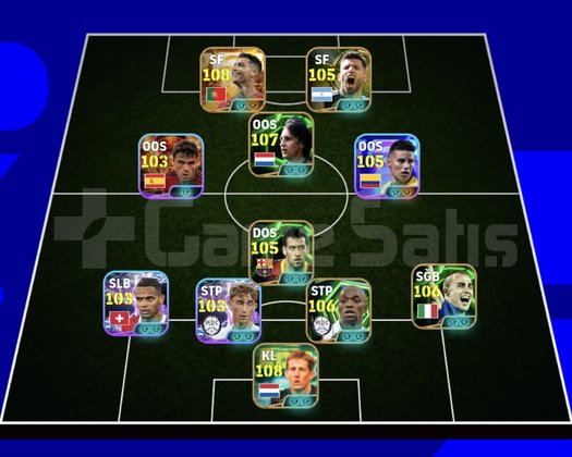 KG 3264 4 BOMBACI+RONALDO+CRUYF+MAKALELE