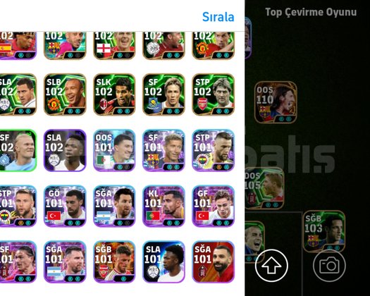 9 bombacı 110 messi