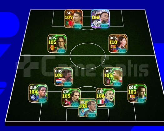 9 bombacı 110 messi