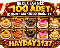 DONUT MAKİNESİ ÜRÜNLERİ