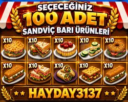 SANDVİÇ BARI ÜRÜNLERİ