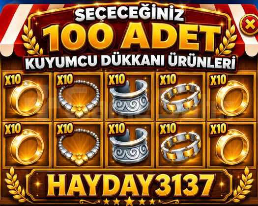 KUYUMCU DÜKKANI ÜRÜNLERİ