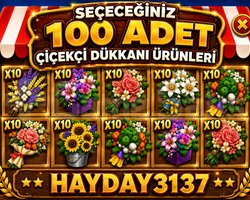 ÇİÇEKÇİ DÜKKANI ÜRÜNLERİ