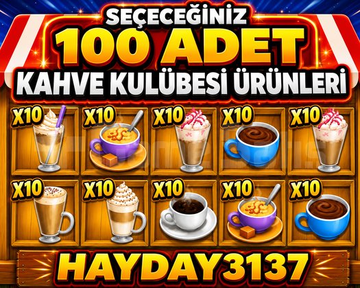 KAHVE KULÜBESİ ÜRÜNLERİ
