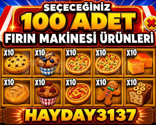 FIRIN MAKİNESİ ÜRÜNLERİ