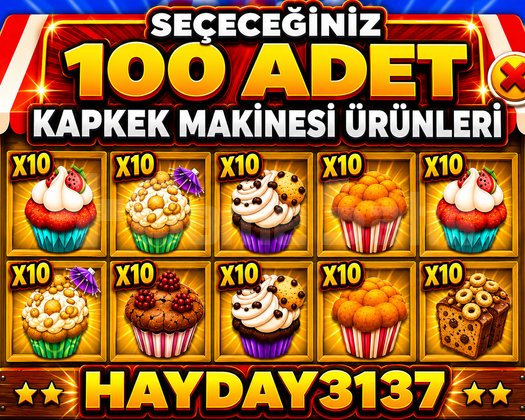 KAPKEK MAKİNESİ ÜRÜNLERİ