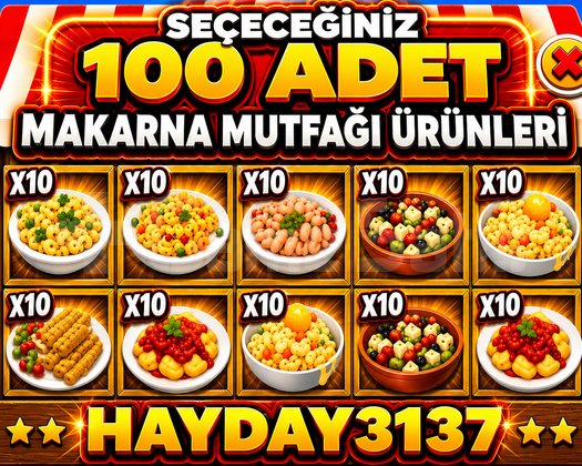 MAKARNA MUTFAĞI ÜRÜNLERİ