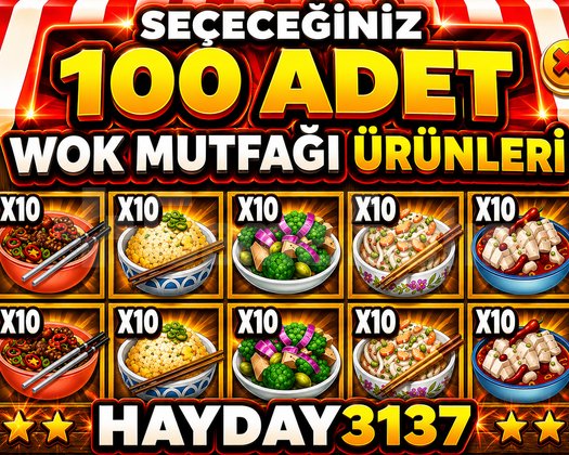 WOK MUTFAĞI ÜRÜNLERİ