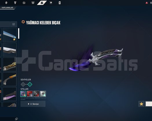 19 skinli valo hesabı özel ilan