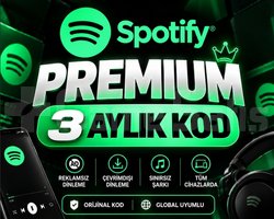3 AYLIK SPOTİFY PREMİUM KENDİ HESABINIZA