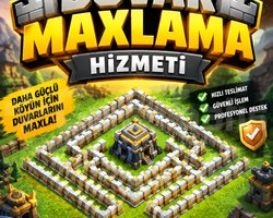 CLASH OF CLANS DUVAR MAXLAMA HİZMETİ