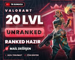 TR UNRANKED HAZIR 20 LVL | MAİL DEĞİŞEN