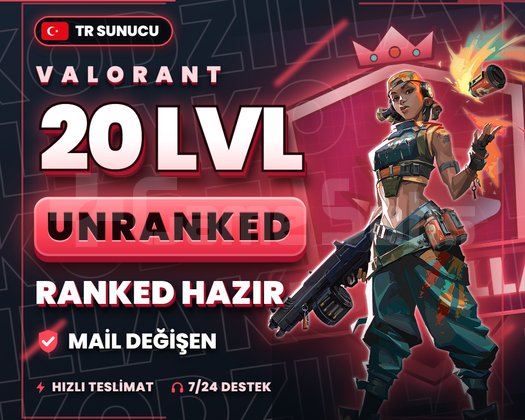 TR UNRANKED HAZIR 20 LVL | MAİL DEĞİŞEN