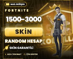1500-3000 SKİN GARANTİ | MAİL DEĞİŞEN