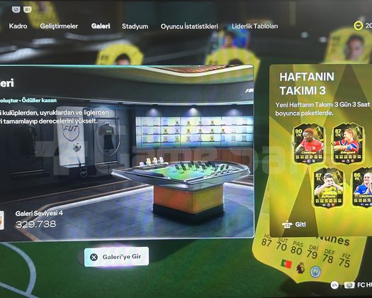 FİFA 27 HESAP mükemmel kadro 220kcoin